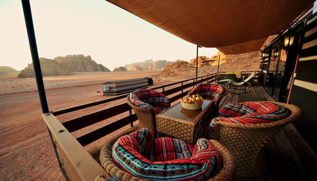 Sun City Camp Hotel Wadi Rum Eksteriør billede