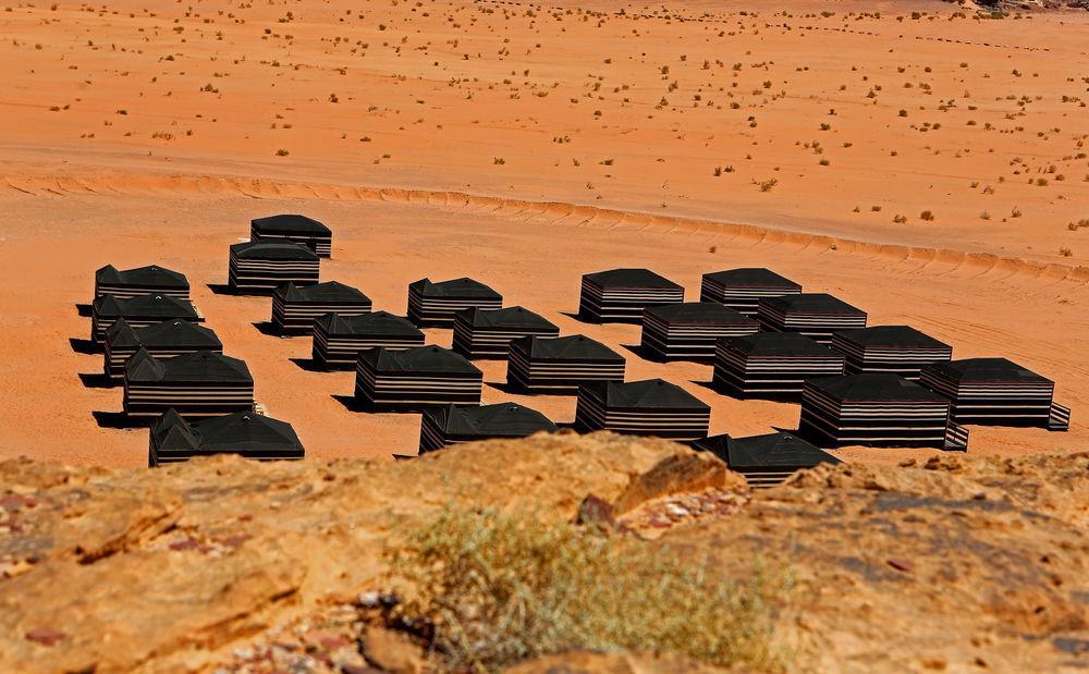 Sun City Camp Hotel Wadi Rum Eksteriør billede